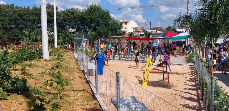 Inauguration of “Praça do Campinho,” the first stage of the Lagoa River Linear Park